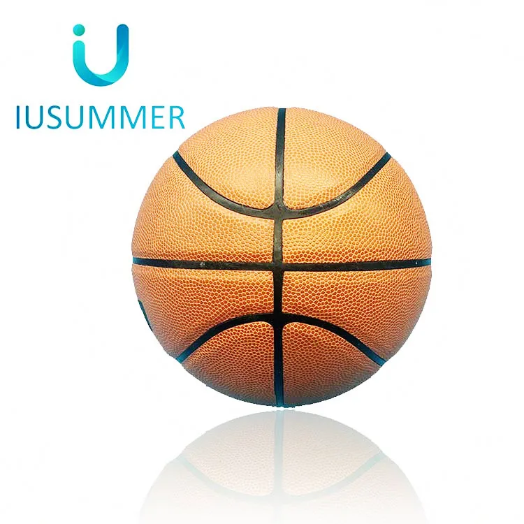 
Cheap Hign Quality Custom Ball Black Basketball Training 