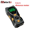 LCD backlight 5 in 1 multifunction gauge ultrasonic distance meter
