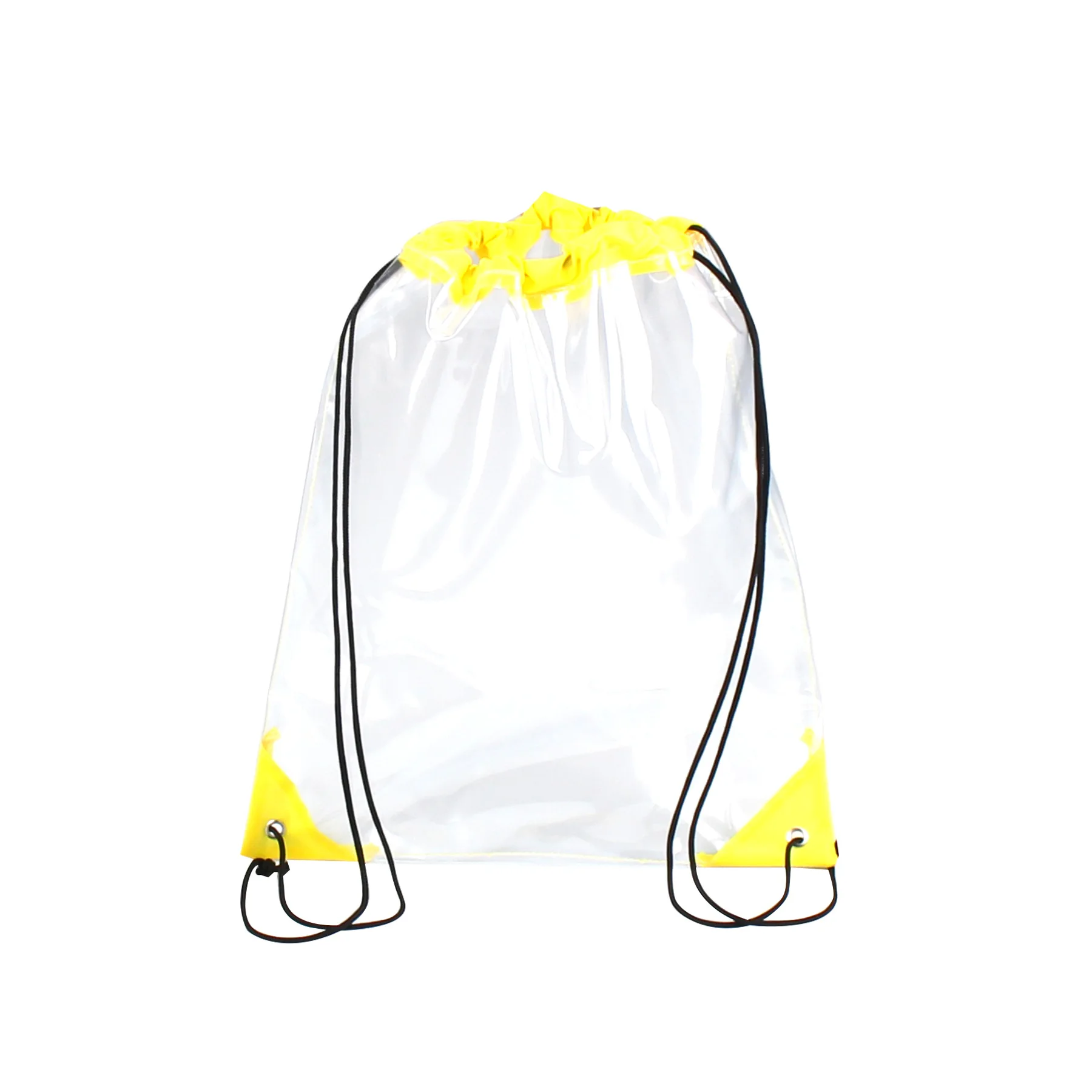 Promotional Transparent Pvc Clear Drawstring Backpack Bags - Buy ...