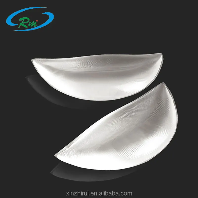 

Clear silicone enhancer 2 cups bra insert pads for bikini suit