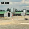 steel structure farm broiler poultry /chicken house shed construction design