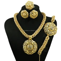 

High quality 18k gold jewelry for women dubai gold plated jewelry CJ673