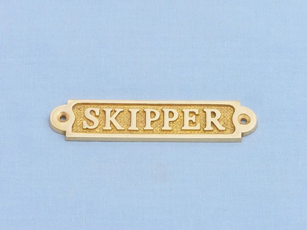 Br Skipper Sign 5 Beach Signs Sayings Decor Nautical Unique Br Skipper Sign 5 Beach Signs Sayings Decor Nautical Unique Gifts Brand New