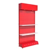 high quality metal raw material free standing pegboard display peg board panel