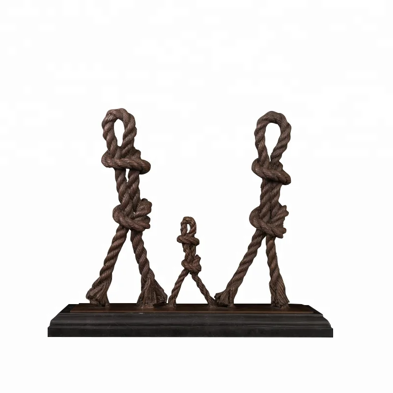 

small art modern abstract art ornaments family statue sculpture, As picture or custom make