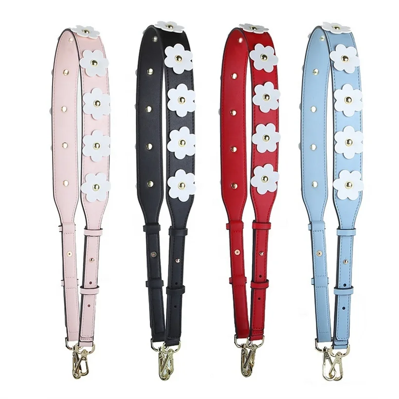 

MeeTee B-S221 Flower Bag Accessory Decoration Adjustable Single Slung Wide Shoulder Strap, Color