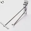 Luxury high-end supermarket shelves parts hook peg hook chrome hook