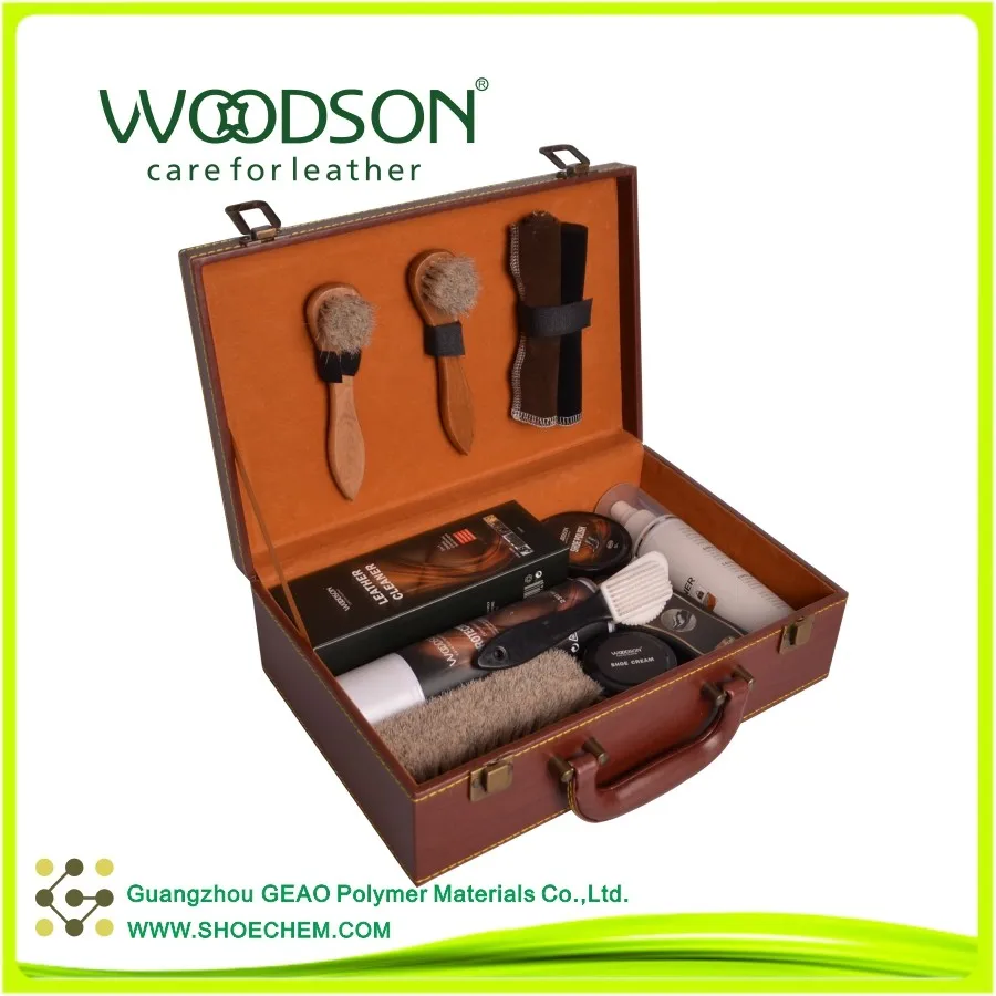 custom shoe shine box