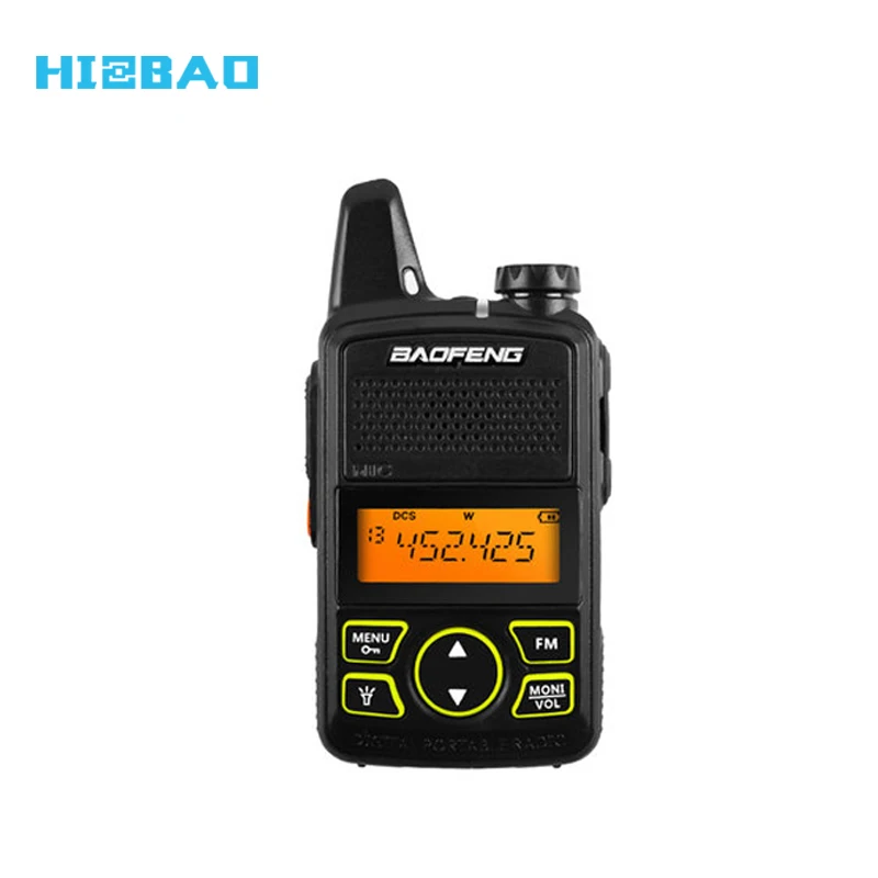 

Mini Type Handheld Walkie Talkie Baofeng BF-9100A BF-T1 Two Way Radio, Black t1 walkie talkie