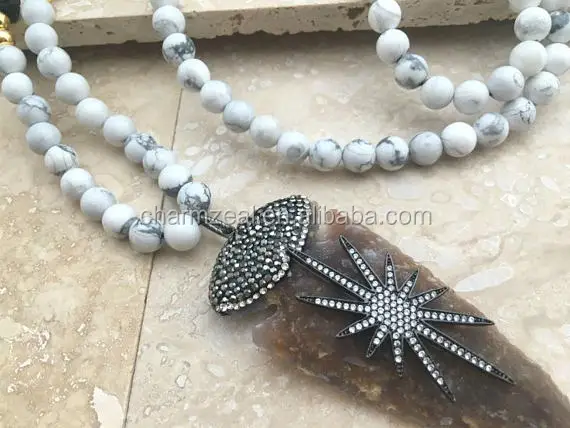 CZ-N0247 long glass bead necklace, multi strand bead necklace, metallic beads necklace, faux pearl necklace, long woman necklace