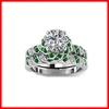 New arrived unique design wedding style diamond 925 italian silver ring