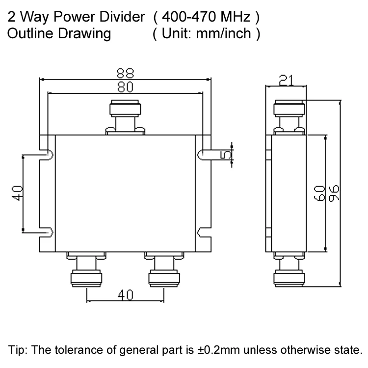 RFTYT Communication System RF Power Splitter / Divider