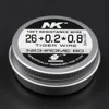 NK high quality Ni80 tiger wire 10ft prebuilt wire electric heating coil atomizer prebuilt coil wire for vape mod