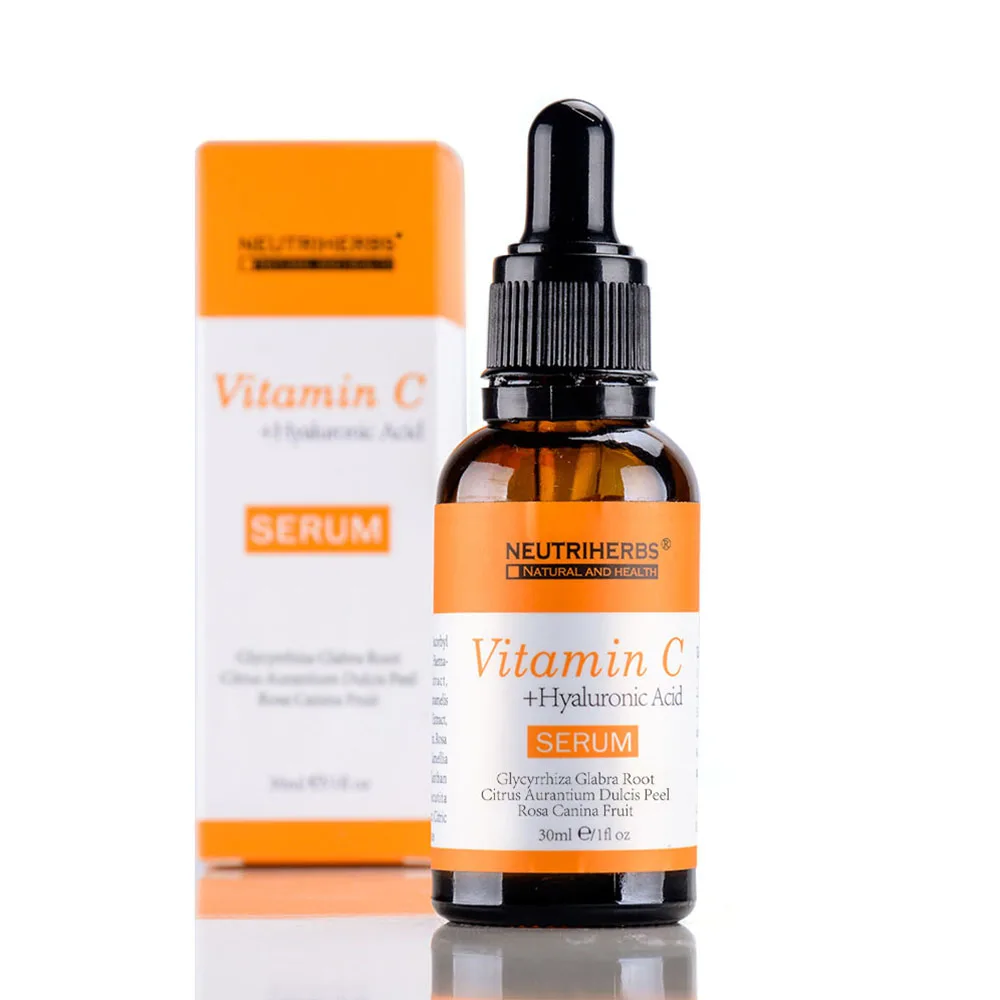 

Beauty Natural Whitening Moisturizing Wholesale 20% Vitamin C Serum Hyaluronic Acid Face Serum, Transparent