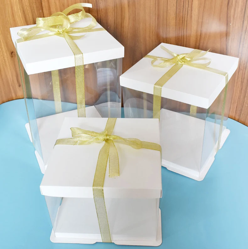 Пвх для коробок. Коробка для торта. Прозрачные коробки для тортов. Коробка для торта прозрачная. Упаковочная коробка для торта.
