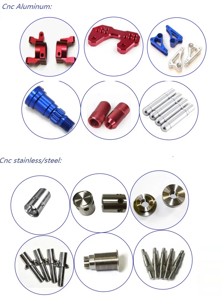 China Factory Custom Machined Aluminum Milling Precise Fit Cnc Mechanical Parts