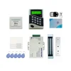 LCD Attendance System Door Access Control Kit 180kg/396Lbs Electric Magnetic Strike Lock Remote Control+Door Bell+Exit Button