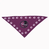 

Custom design print pet triangle dog bandana