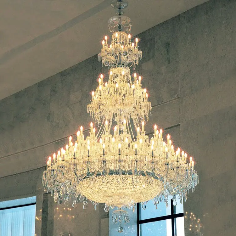 high end crystal stairs chandelier light pendant lamp