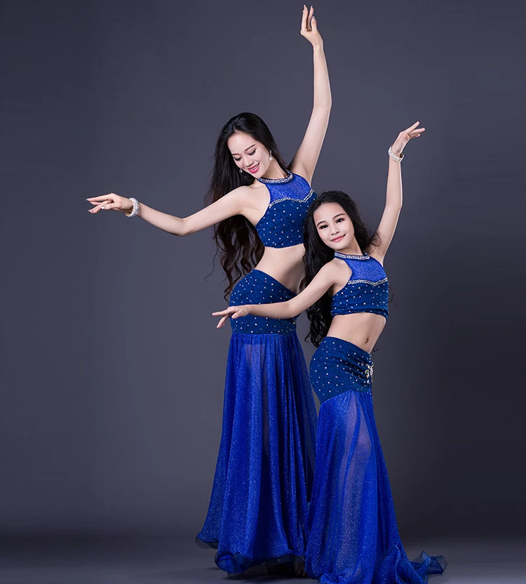 
QC2852 RT218 Wuchieal Mother and Daughter Dance Costumes 