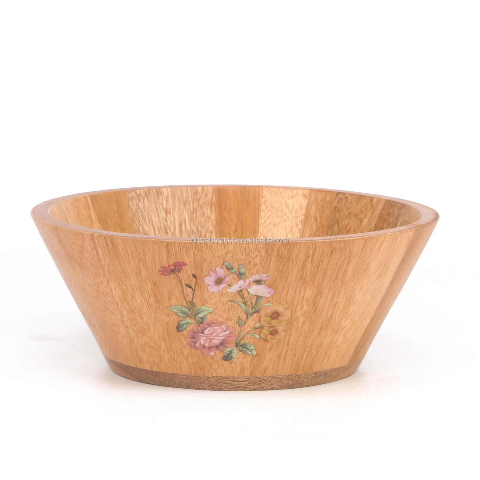 Goede Kwaliteit Mango Hout Kom,11.5 Inch Houten Slakom Buy Slakom