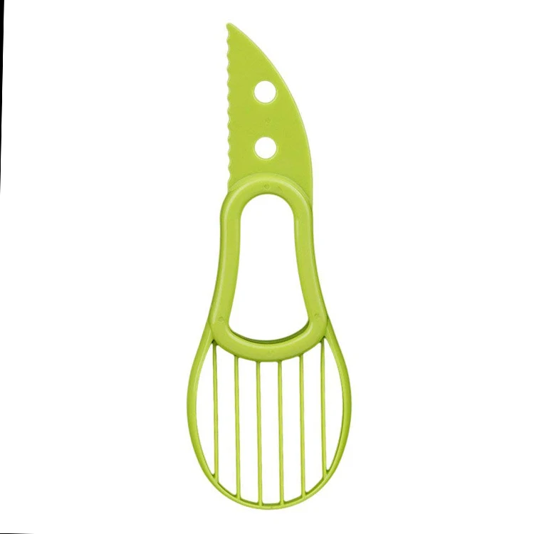 

Avocado Pitter Multi-functional Avocado Peeler Cutter Skinner and Corer Tool, Green