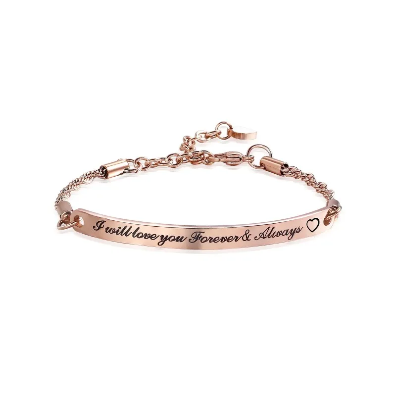 

Woven Custom Stainless Steel Friendship Cuff Bangle inspirational bracelet, Silver;gold;rose gold