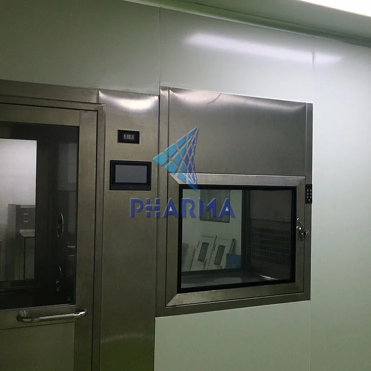product-Pharmaceutical Uv Lamp Pass Box Hospital Pass Through Window-PHARMA-img-1