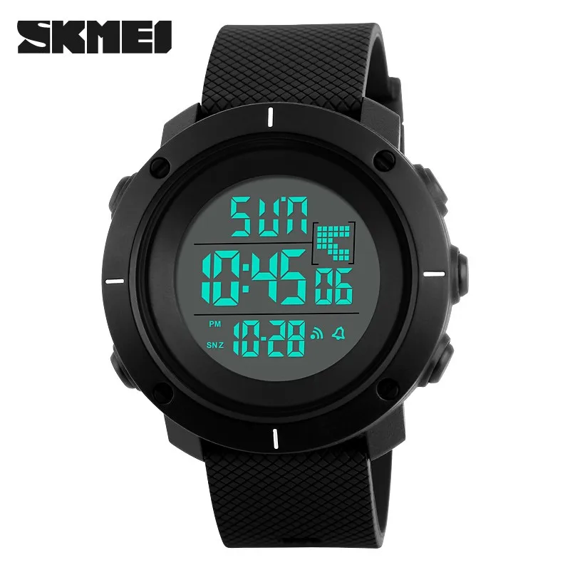 

New SKMEI 1213 Sport Digital Watch Men Fashion Waterproof Multifunction Military LED Digital Watches Outdoor Wrist watch, N/a