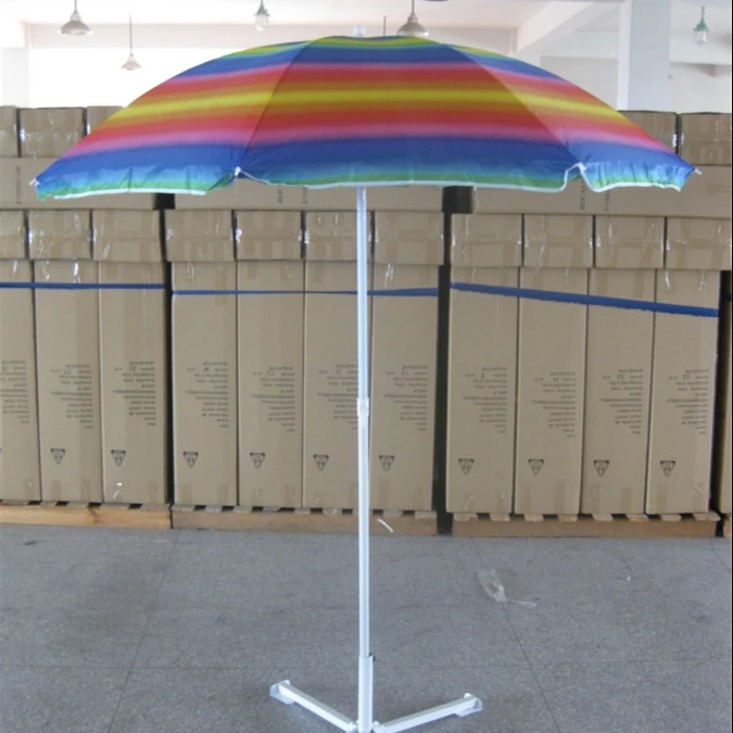 Rainbow Color Aluminum Rib Beach Wind Resistant Patio Umbrella Parasol Buy Wind Resistant Parasol Aluminum Rib Beach Umbrella Rainbow Color Patio Umbrella Product On Alibaba Com