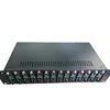14 slot fiber ethernet media converter rack mount 19" rack chassis