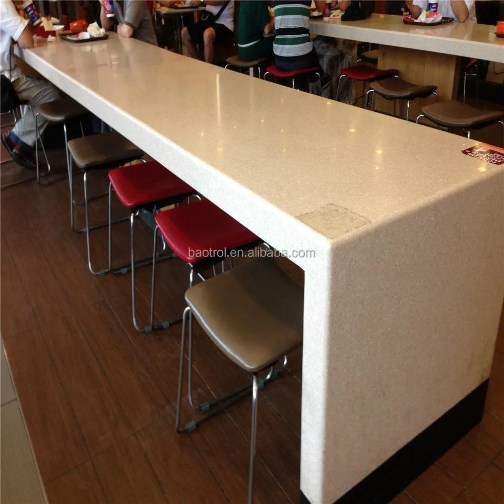 table de bar longue