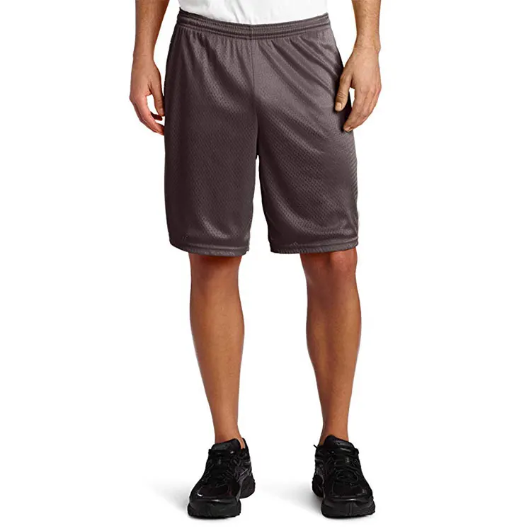 Custom Wholesale Polyester Men's Sports Gym Shorts Custom Mesh Workout