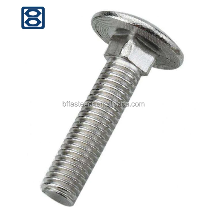 
Haiyan fasteners DIN 603 flat head square neck anchor bolts and nut 
