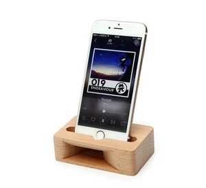 Wooden Phone Stand Sound Amplifier