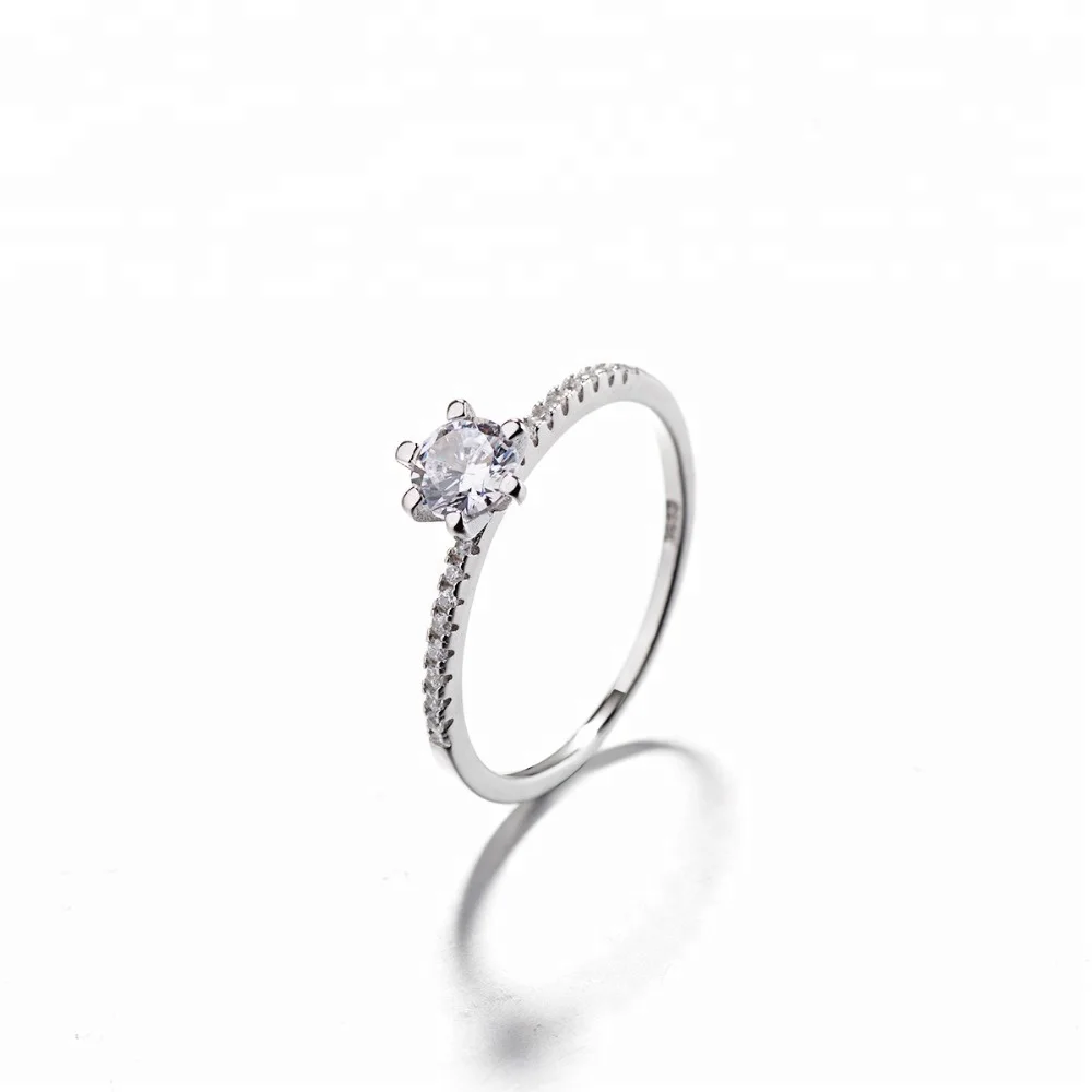 

Yaeno Jewelry Factory Hot Sale Jewelry 925 Sterling Silver Fashion Cz Ring, As customer request
