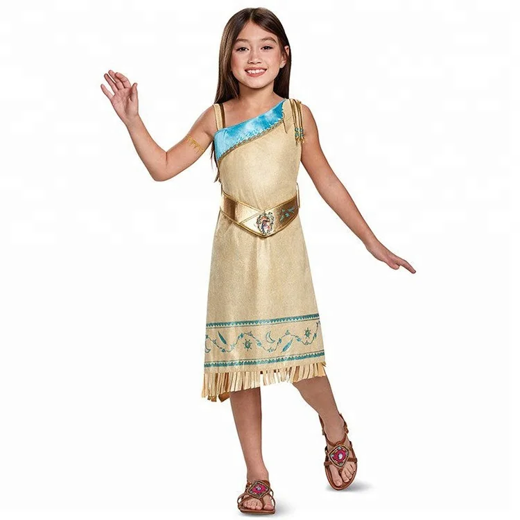 New Cosplay Costume Dress Party Pocahontas Princess Pocahontas Native American Wild West Fancy Dress Party Indian Costume
