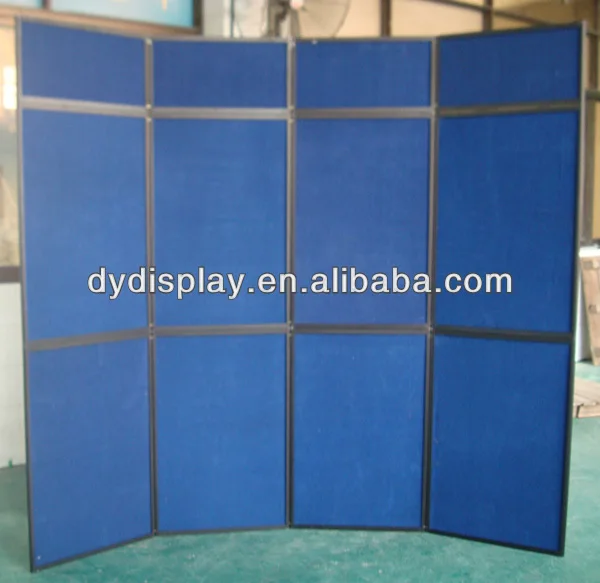 
Aluminum flexible folding panel display portable/3x4 folding panel display 