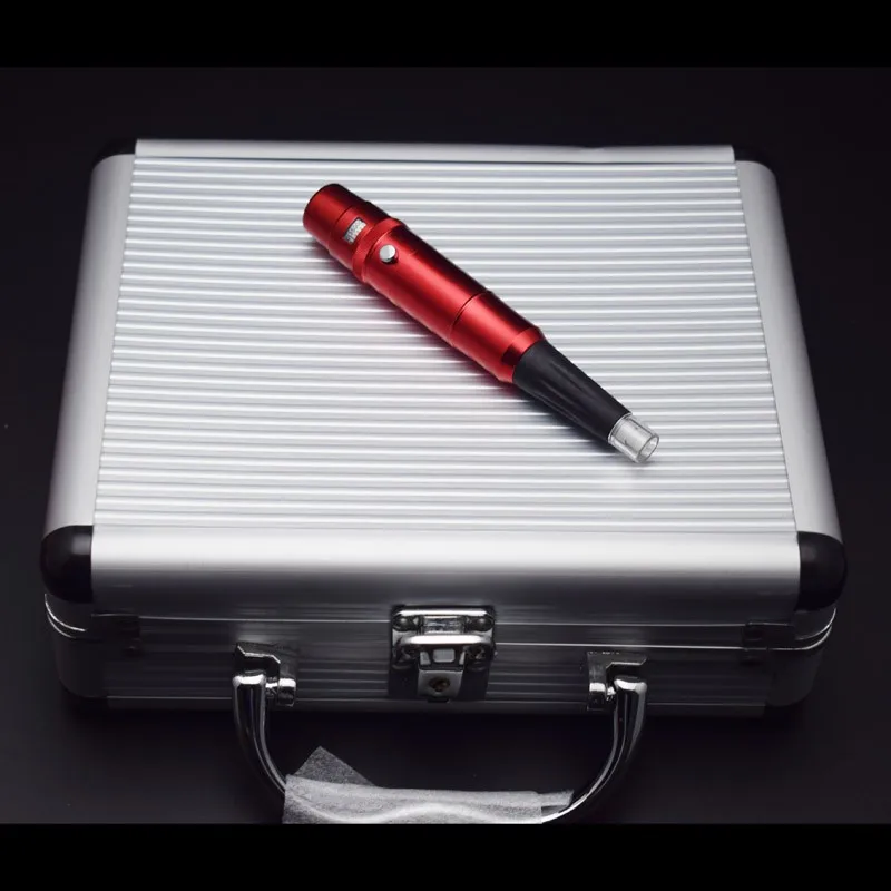 

Red- Classic Practical Permanent Makeup Machine Pen Eyebrow Lips Kits
