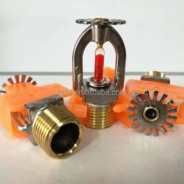 
1/2 inch standard response 68 degree glass bulb fire sprinkler zstx-15 for fire sprinkler system 