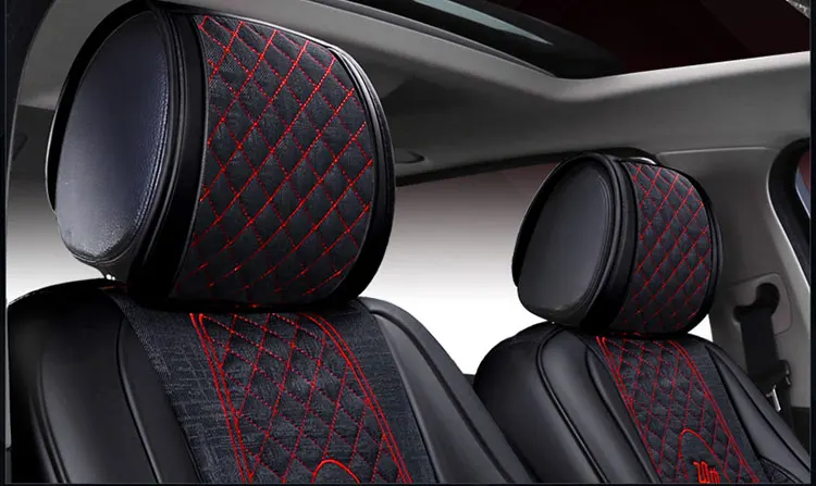 Four Season luxury Universal Custom  leather 3d car seats cover