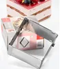 Stainless steel square mousse ring 10 to 18 cm adjustable telescopic activity cake mold baking tools