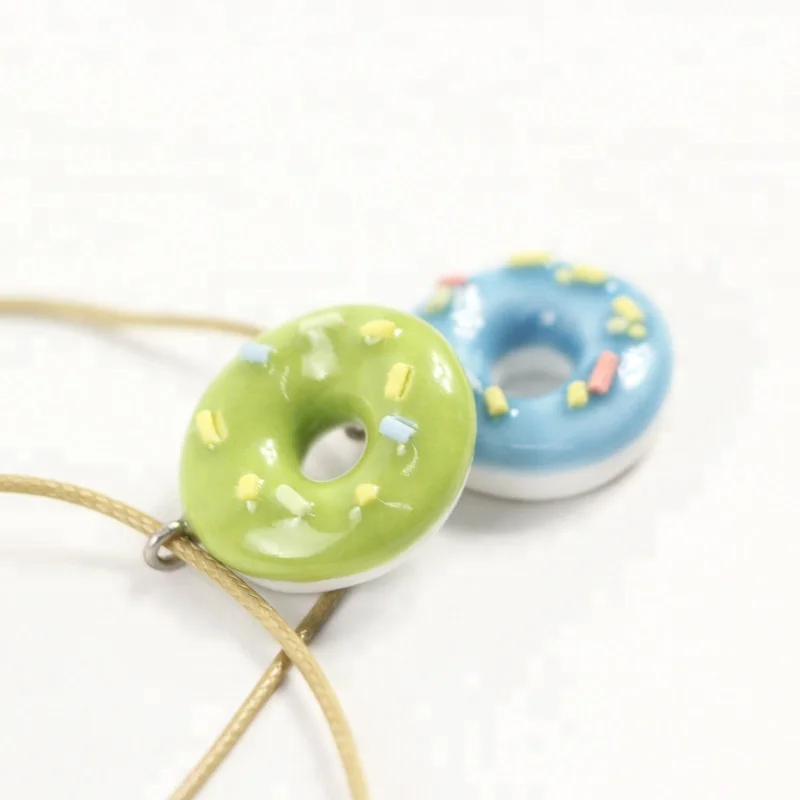 

Round Ceramic CharmJewellery Necklaces for Women