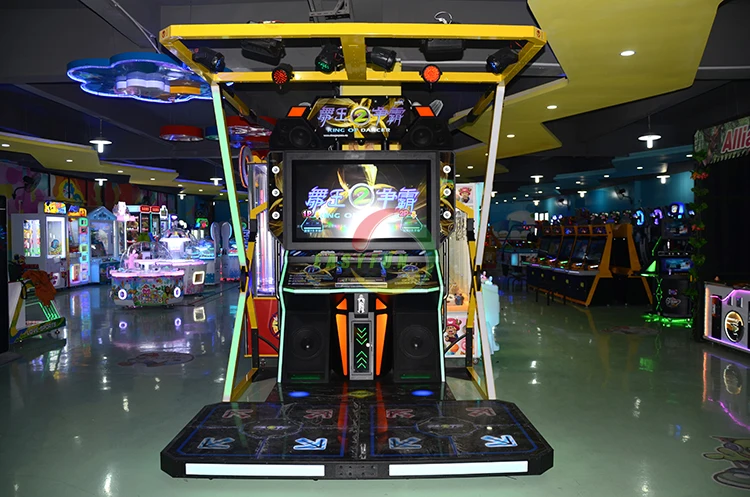 Amusement park commercial dancing video sport arcade game machine