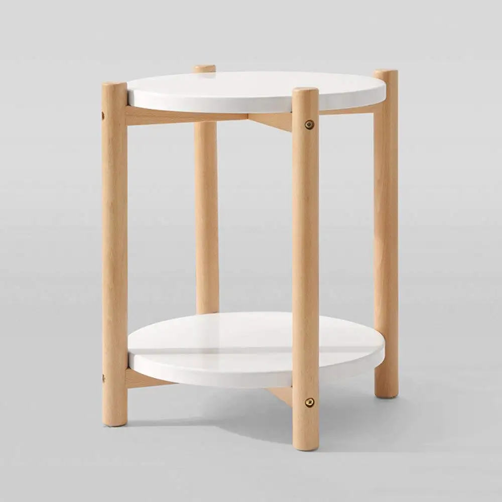 PM-Nightstands European Round Bedside Cabinet Bedside Cabinet Storage Cabinet Storage Cabinet