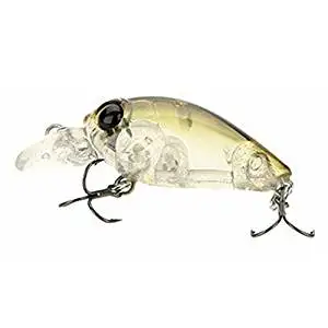 Fishing bait - Trulinoya DW24 40mm Mini Crank fishing bait hard fishing lures with the BKK for fish predator for pike, Wells, cod, spinner,Sandre-brown