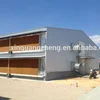 Full enclosed automatic chicken farming house feeding broiler for 2 floor design