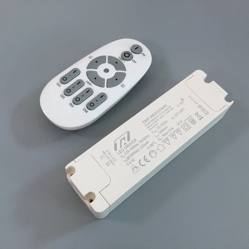 2.4g Wireless Remote Control Smart Dimmable Cct Adjustable Led Driver