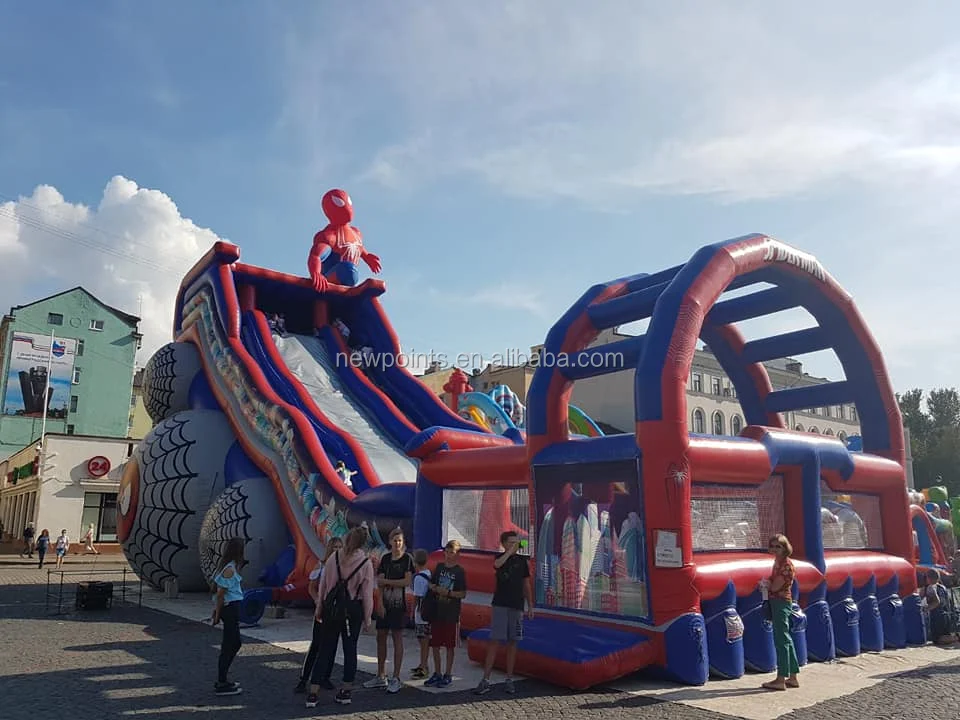 inflatable bouncer slide