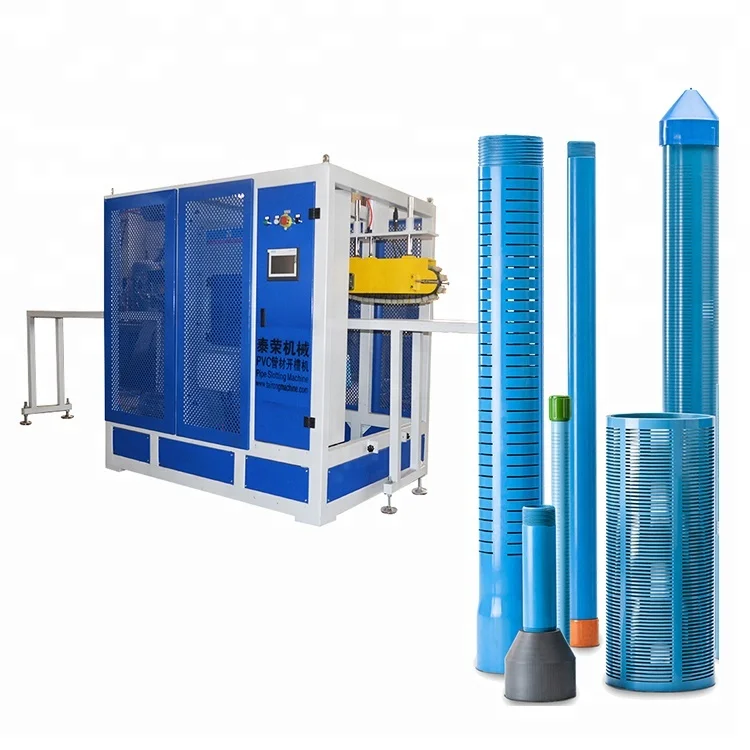 
Automatic TRJK106STS Threading Pvc Pipe Slotting Machine 